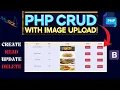 PHP MySQL CRUD operation Image Upload in PHP PHP crud operation in hindi Create Read Update Delete