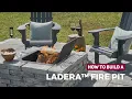 How to Build a Square Fire Pit with Ladera Wall Blocks