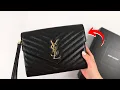 YSL Cassandre Envelope Clutch Perfect 1st Designer Bag