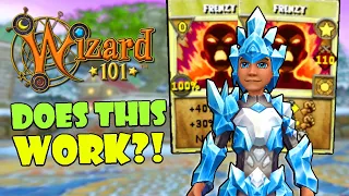 Wizard101 Max Ice PvP USING FRENZY IN PVP FOR THE FIRST TIME