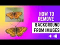 How to remove background from any image Python CLI