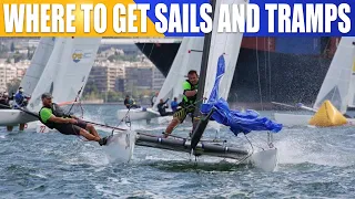 Aftermarket sails or trampoline for your catamaran  Here are some options