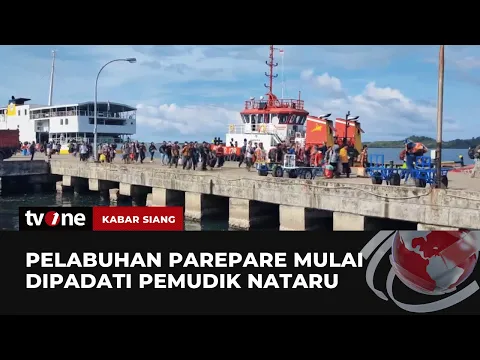 Arus Mudik Nataru, Ribuan Penumpang Memadati Pelabuhan di Parepare