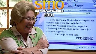Sítio do Picapau Amarelo (2001) - Dona Benta e Pedrinho trocam e-mails