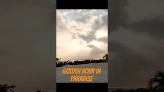 Enjoying a gorgeous Mexican evening.