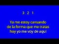 Me voy (Karaoke) Romeo santos