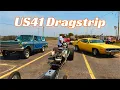 This track was SMOKIN HOT Nostalgia drags and E85 racing at US41 Dragstrip