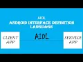 AIDL in Android - Communication between two Application using AIDL