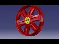 How to make rim wheel on catia simple way