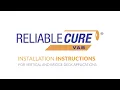 ReliableCure VAB Wet Curing Blanket Installation and ProTips