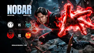 🔴LIVE - MPL MY WEEK 2 DAY 1