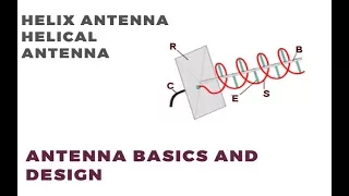 Helical Antenna Helix Travelling Wave Antenna Design and Construction