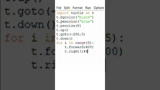 draw star in python turtle