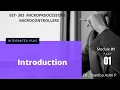 MODULE 01 PART 01 Introduction EET303 MICROPROCESSORS MICROCONTROLLERS KTU S5 EEE