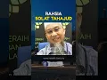 Download Lagu Rahsia Solat Tahajud #bengkelrezeki #short #shorts