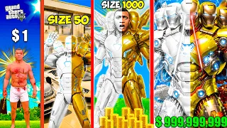FRANKLIN GROWING GOLD IRONMAN POWERS TO HELP DIAMOND IRONMAN IN GTA 5