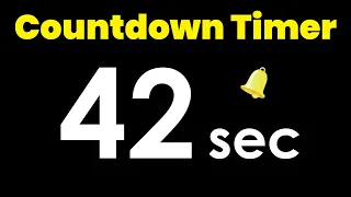42 second Countdown Timer with Alarm