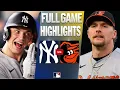New York Yankees Vs Baltimore Orioles Full Game Highlights August 17 2026 - MLB