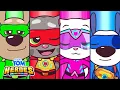 Lagu Lazy Heroes in Action 🥱⚡️ Talking Tom Heroes Cartoon Collection