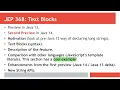 Java 14 - Text Blocks