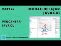 Mudah Belajar Java GUI - Pengantar Java GUI