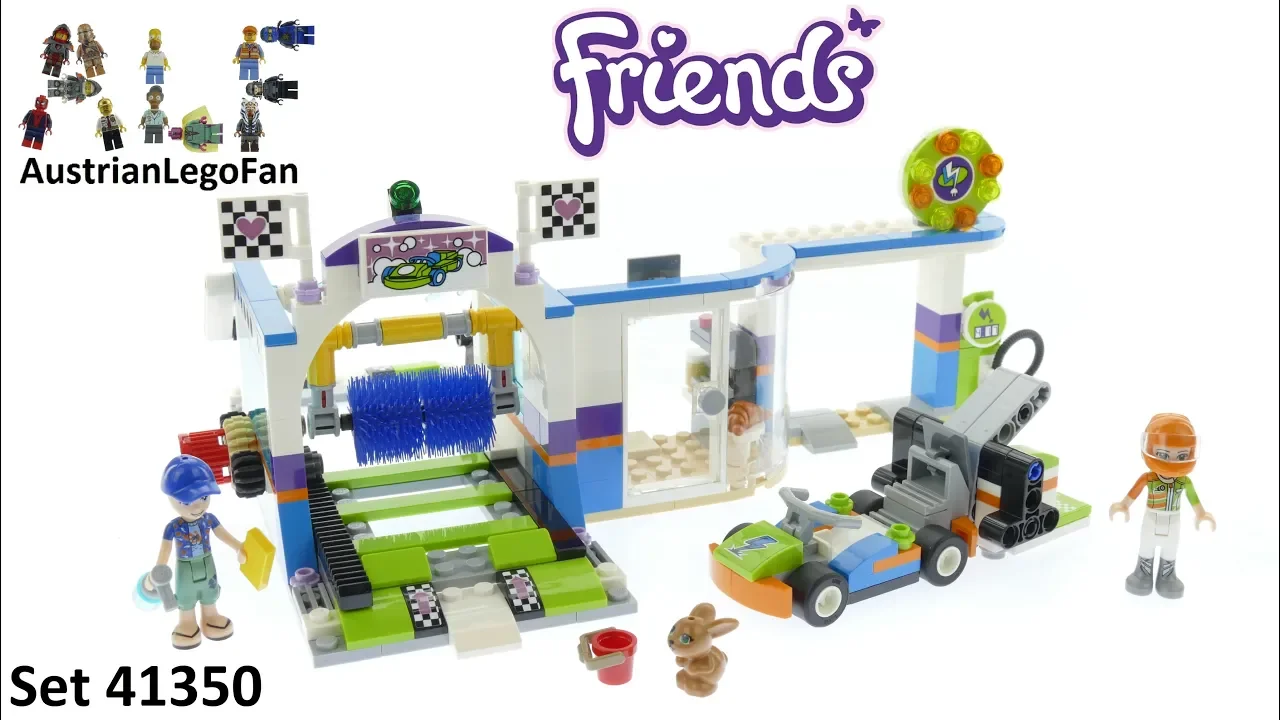 Spinning Brushes Car Wash Item: 41350 Ages: 7-12 Pieces: 325 LEGO® Friends 41341 Andrea's Bedroom is. 