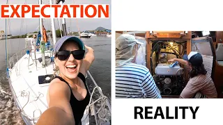 ⛵️First SEA TRIAL after 23 year on the hard!! (didn’t go well!! 😨) Not Click Bait #163