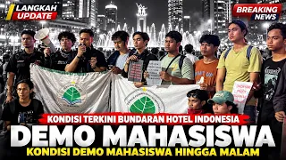 🔴Demo Hingga Malam Mahasiswa Diguyur Hujan❗Pernyataan Mahasiswa Kehutanan Seluruh Indonesia❗