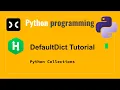 DefaultDict Tutorial HackerRank Collections Python Programming Coding