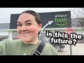 The Future of Grocery Shopping Shop with Me at Amazon Fresh ALDI HAUL