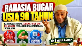 Rahasia Umur Panjang Dan Jantung Sehat Di Mulai Dari Kebiasaan ini - dr Zaidul Akbar