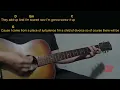 Amy Shark - Child of Divorce Easy Guitar Chord & Lyrics (cover)
