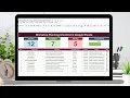 Workshop Planning Checklist in Google Sheets