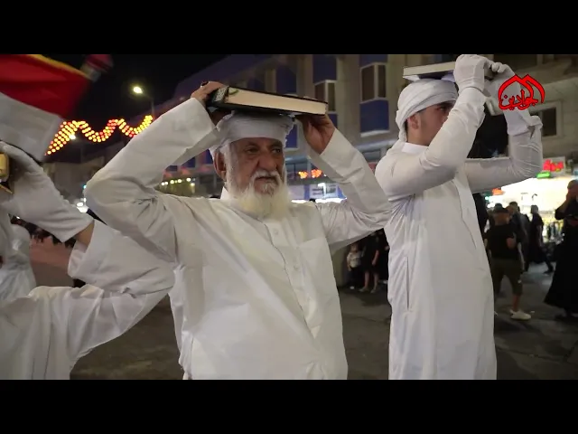 ⁣مواكب الكاظمية.. عهد توشحت به صدور المعزين.