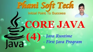 Core Java Tutorial Session 4 - Phani Soft Tech