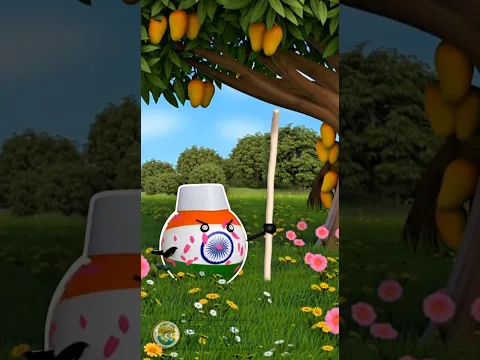 Why Did Mangoes Attack India? 🥭😱 #countryballs #nutshell #shortsvideo