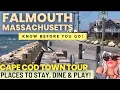Week in Falmouth Massachusetts Resorts restaurants and things to do