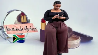 nomathemba mgobhozi south africa s stunning curvy queen of beauty and allure biography lifestyle 