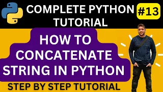 String Concatenation in Python Python String Concatenation How to Concatenate String in Python