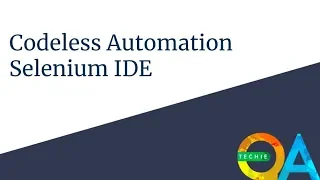 Codeless automation with Selenium IDE