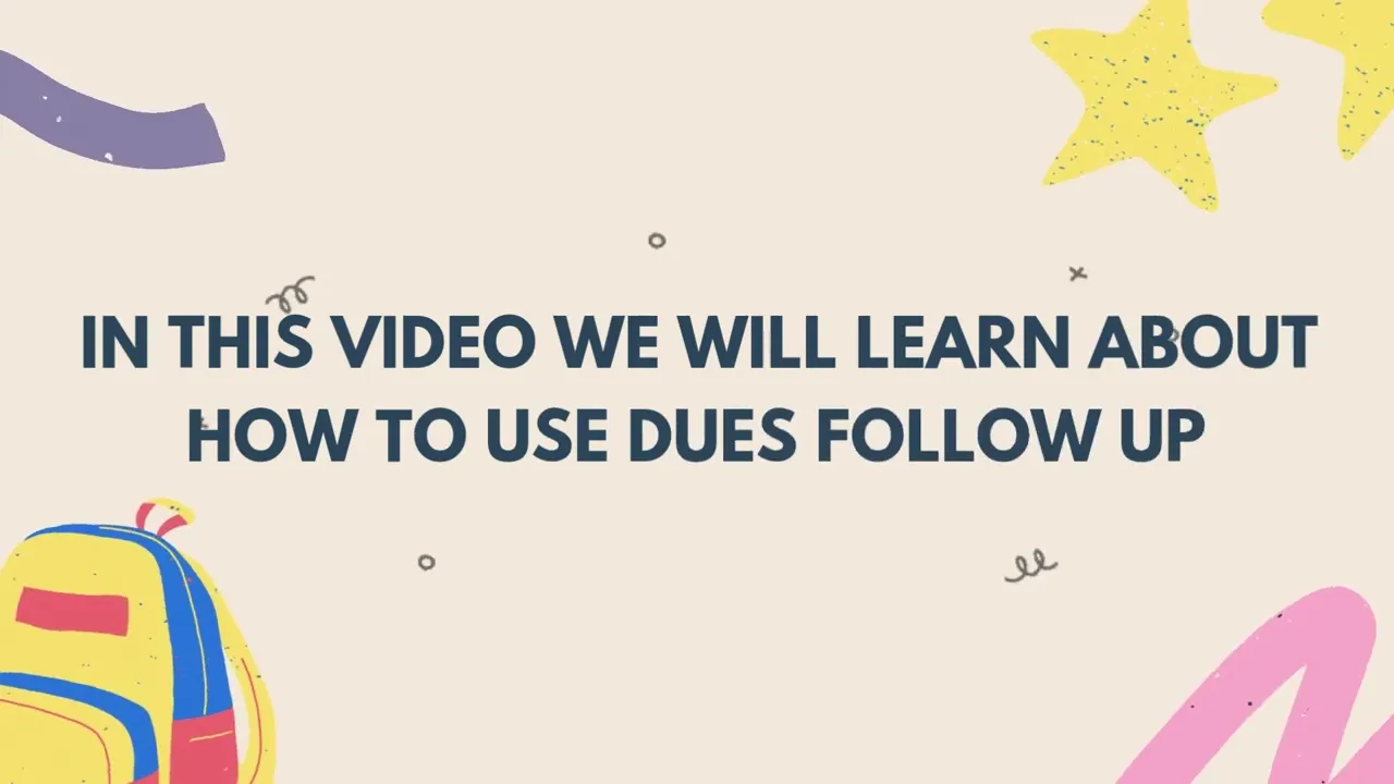 Dues Follow-up