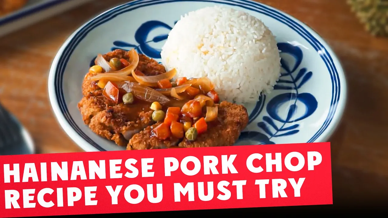 Old-School Crispy Hainanese Pork Chop Recipe - 