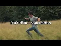 Download Lagu Shawn Mendes - Don’t tell me [unreleased] [Lyric Video]