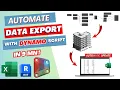 Automate Data Export and Real-time Update from Revit Models with Dynamo Tutorial