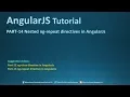 Part - 14 nested ng-repeat directives in AngularJs