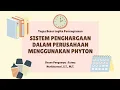 Presentasi Tugas Besar Logika Pemrograman Sistem Penghargaan dalan Perusahaan menggunakan Python