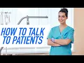 How to Talk to Patients Nursing Tips