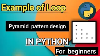 Pattern Program Using For While And For Loop in Python Python Tutorial-13 Hindi With Notes
