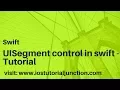 UISegmentControl Swift - Tutorial