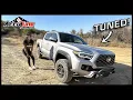Trying a Shock Tune on my Toyota Tacoma AccuTune Off-Road Re-Tunes my Truck